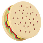 Eğitici Ahşap Hamburger Yapma Oyuncağı El - Göz Kordinasyonu - Montessori Genom - #montessorigenomtr# - montessoritr - montessori