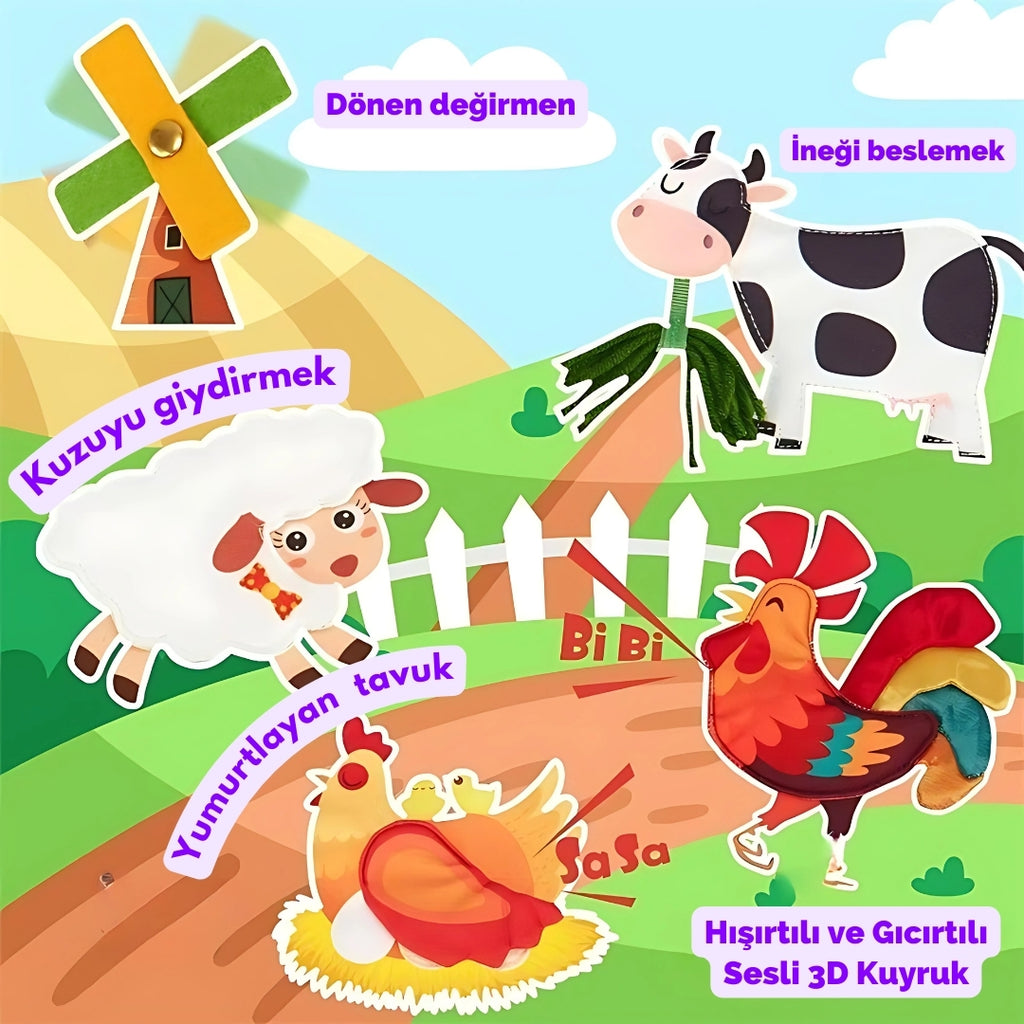 🌈 Duyusal ve Bilişsel Eğitici Erken Eğitim Kitabı 2
