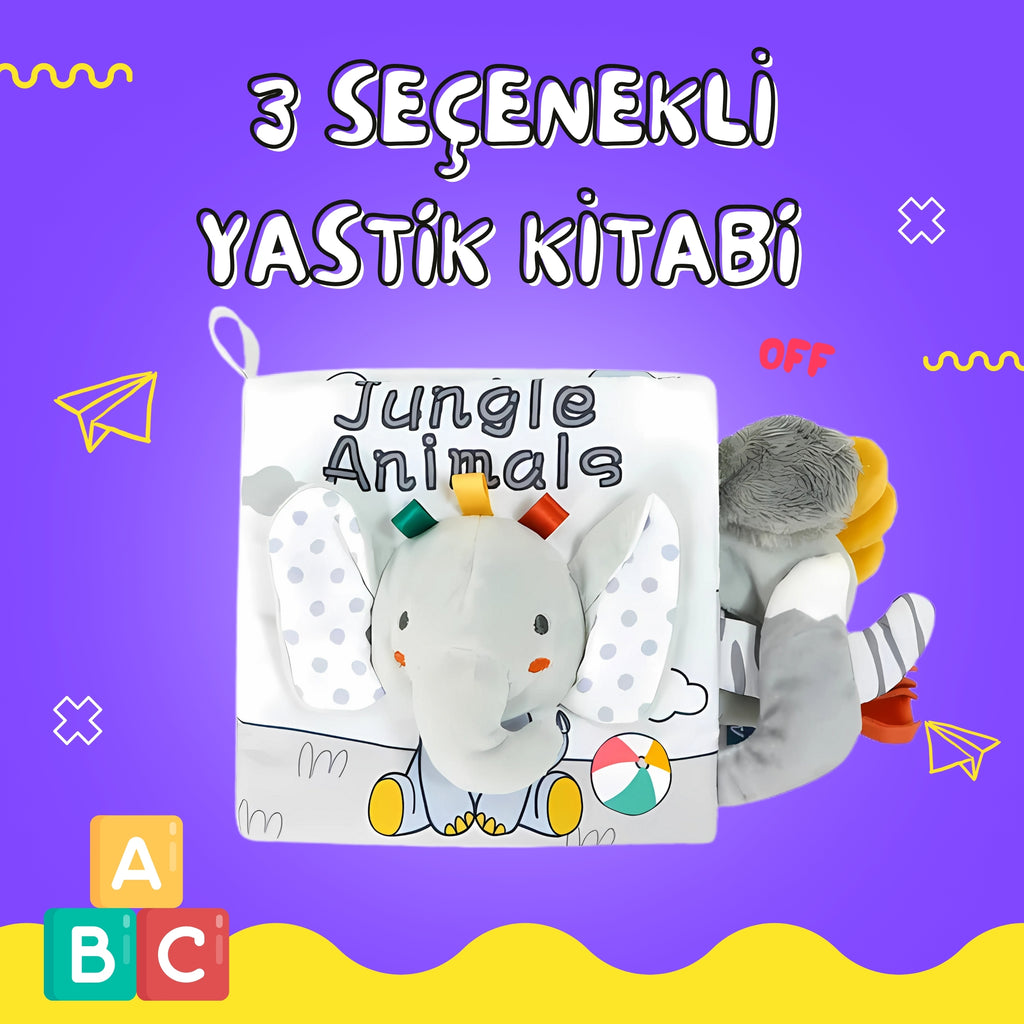 3 Seçenekli Tatlı Yastık Kitabı Oyuncak