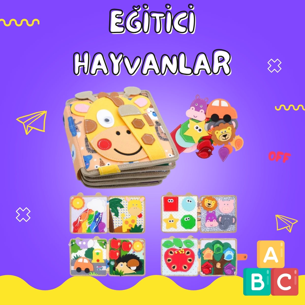 🌈 Duyusal ve Bilişsel Eğitici Erken Eğitim Kitabı 2